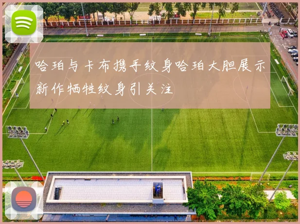 哈珀与卡布携手纹身哈珀大胆展示新作牺牲纹身引关注